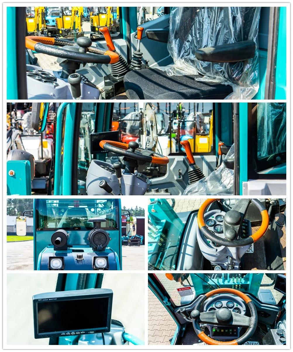 Chinese Small Front Wheel Loaders 1ton 910b for Sale