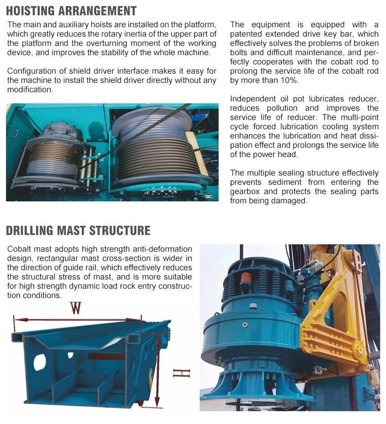 Sunward Swdm160-600W High Speed Rotary Drilling Rig Oil Well Rigs