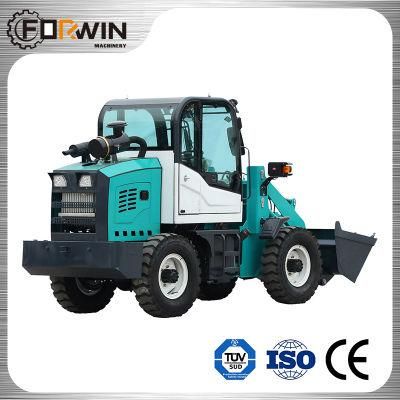0.8tons/0.4m&sup3; Fw910 (blue) Front Loader Factory Outlet Small Wheel Loader Price with Bucket Bucket/Digger