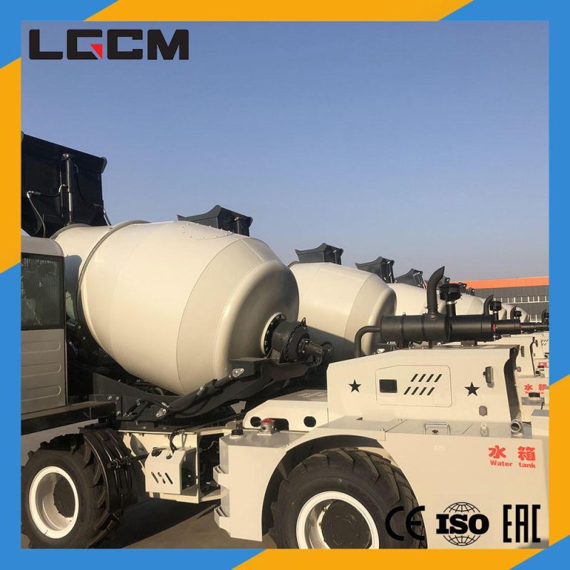 Lgcm 2m3 Concrete Plants Mixer Truck for Construction Works