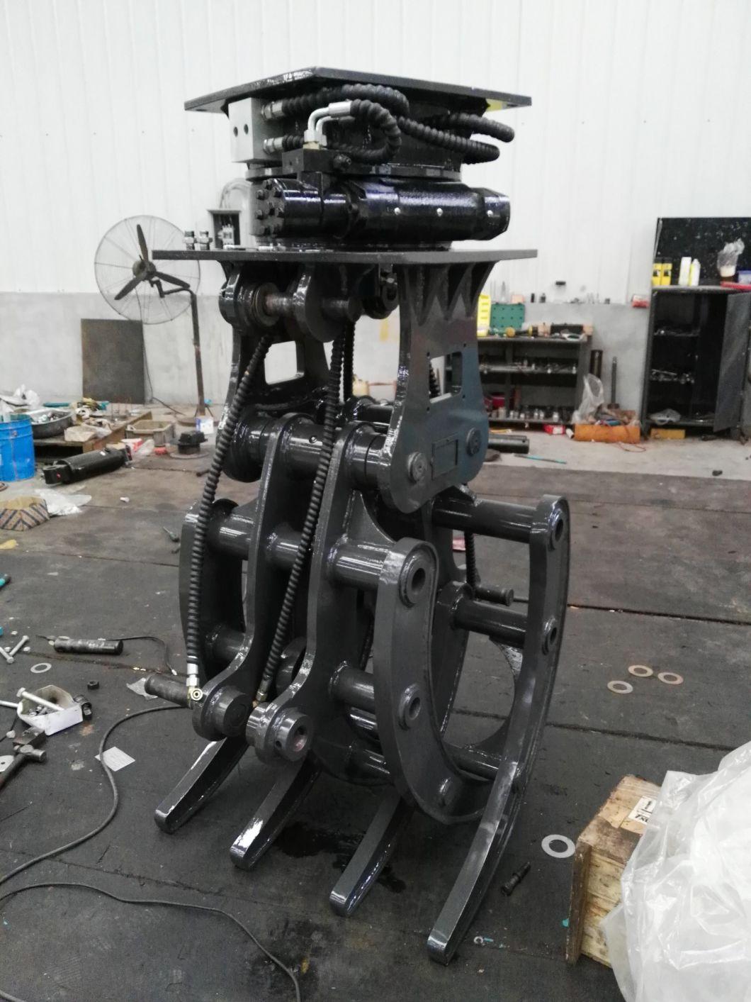 Rotating Log Grapple Timber Grab for 14t Excavator