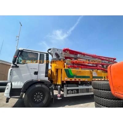 HOWO 3 Axle 37m Truck Mounted Concrete Pump Truck Hb37V