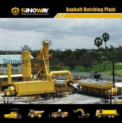 160ton Fixed Hot Mix Asphalt Mixing Plant, Asphalt Batching Plant