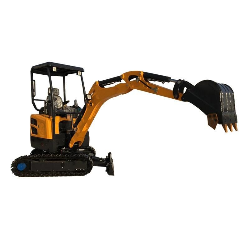 2 Ton Chinese Hydraulic Crawler Mini Excavator for Sale Small Micro Digger Machine Discount Price