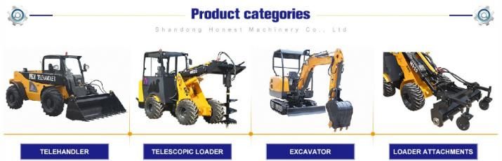 Forestry Machinery Equipment Forest Tools Cargador Avant Hedge Cutter Mini Loader
