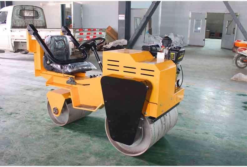 Ride on Road Roller 20kn Concrete Road Roller Double Drum for Sale
