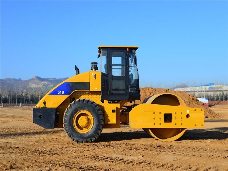 Road Construction Machinery 97.5kw Soil Compactor Sem510 Road Roller for Sale