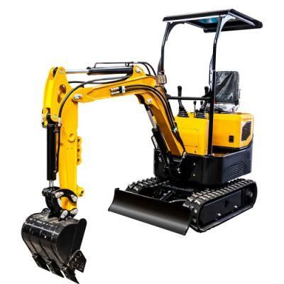 Best Price CE Euro5 Koop/Changchai EPA Engine 0.8ton 1ton Mini Excavator Small Digger