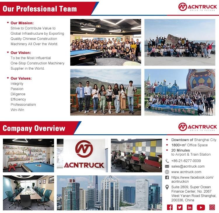 Chinese Top Brand Acntruck RP403 Concrete Road Paver Machine