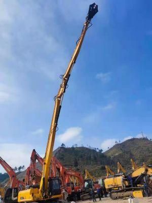 Strong Swampbuggy Telescopic Long Reach Boom Demolition Long Arm Extension Arm Could Be 24m Digging Depth Very Long Extension