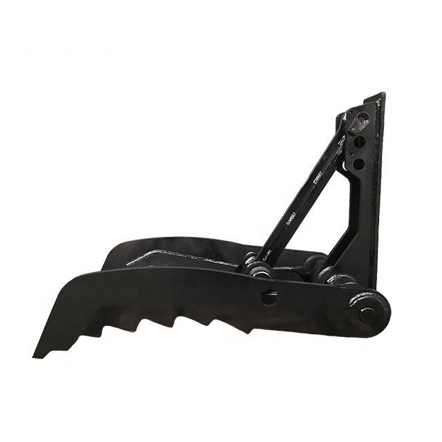 Excavator Attachment with Grab Bucket for Grappling