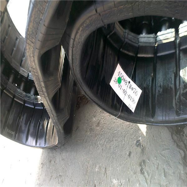 Excavator Undercarriage Rubber Track (450X81X76W) for Dx80 Tb80fr Ex70UR