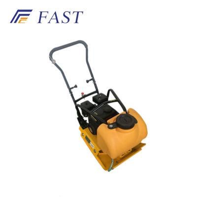 Concrete Vibratory C80t Plate Compactor with Road Wheels