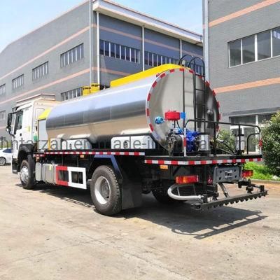 7 M3 Bitumen Spraying Truck Road Construction