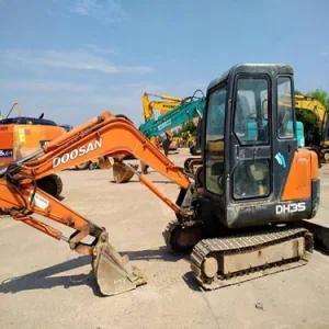 Hot Sale Construction Equipment Used Crawler Excavator Doosan35 Good Quality for Sale