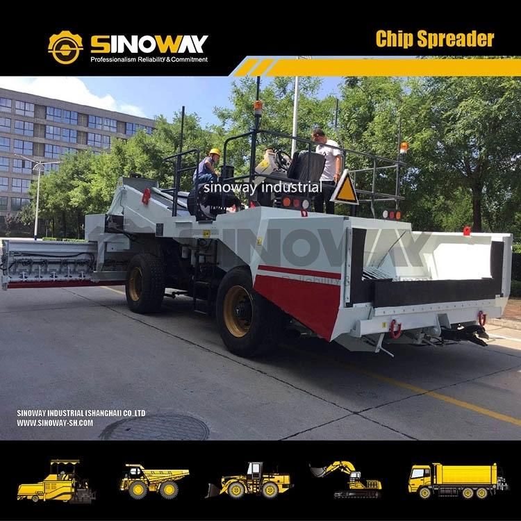 Chip Seal Spreader 6 M Self Propelled Aggregate Spreader for Sale