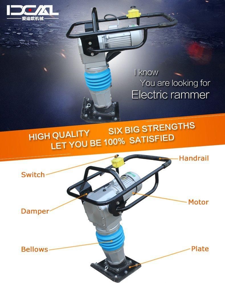 Vibrating Rammer Construction Machine Equipment