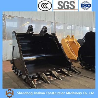 High-Strength Wearable Steel Excavator Heavy Duty Rock Bucket for Construction