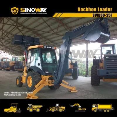 Heavy Duty 4X4 Rigid Backhoe Loaders with Good Price