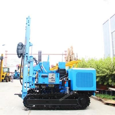 Telescopic Sliding Pile Driver Hydraulic Hammer Pile Driver