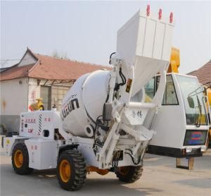 1.2 Cbm Self Loading Cement Mixer Machine with Rotary Cans