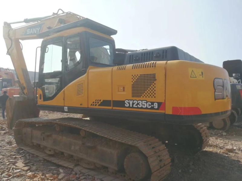 23 Ton Used Secondhand Sany Sy235c-9 Hydraulic Crawler Track Construction Machinery Equipment Backhoe Excavadora Usada Excavatrice Excavator Excavators Large