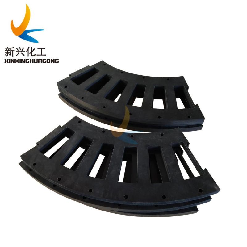 Virgin Custom Machined UHMWPE and HDPE Wear Parts/PE Plastic Polyethylene Spare Part