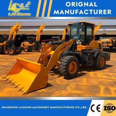 Lgcm 1500kg Compact Front End Shovel Wheel Loader with Euro III Engine