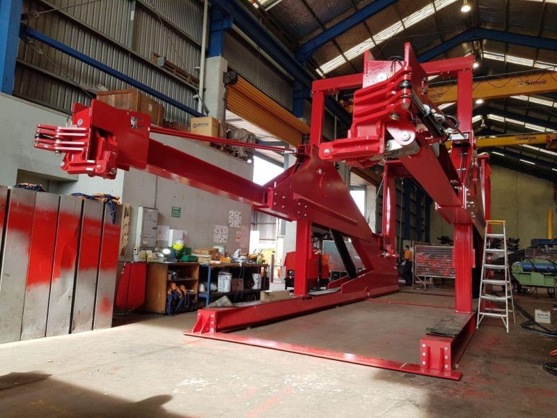 Trailer Container Tilter 20 Feet Container Tilter Scrap Loading Machine Price
