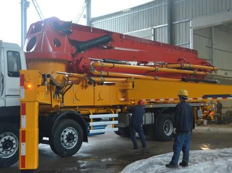 49m Syg5340thb-49 Bargain Euro V Concrete Pump Truck for Sale