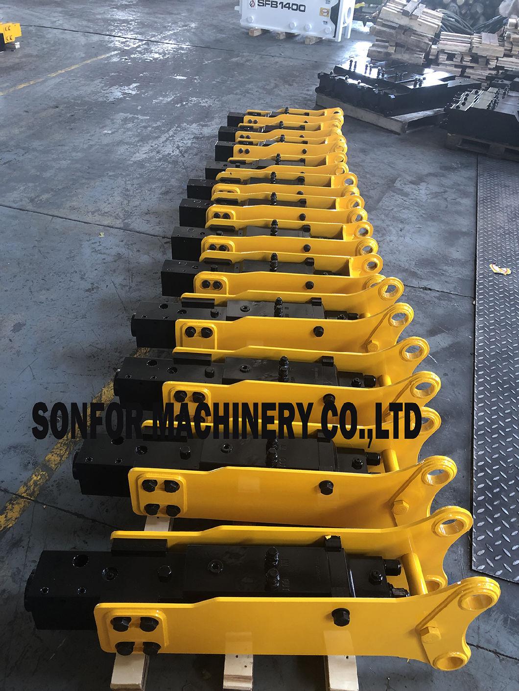 Factory Price White Color Top Type Open Type Hydraulic Rock Hammer