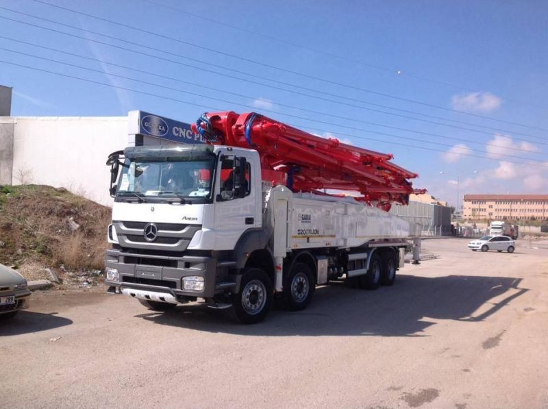 Zoomlion 36m Small Truck Mounted Concrete Pumps 36X-5z in Africa