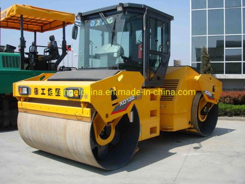 Small 8ton Articulated Double Drum Road Roller Xd83