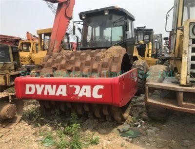 Used Sheep Foot Roller Dynapac CA302D Vibratory Smooth Drum Roller