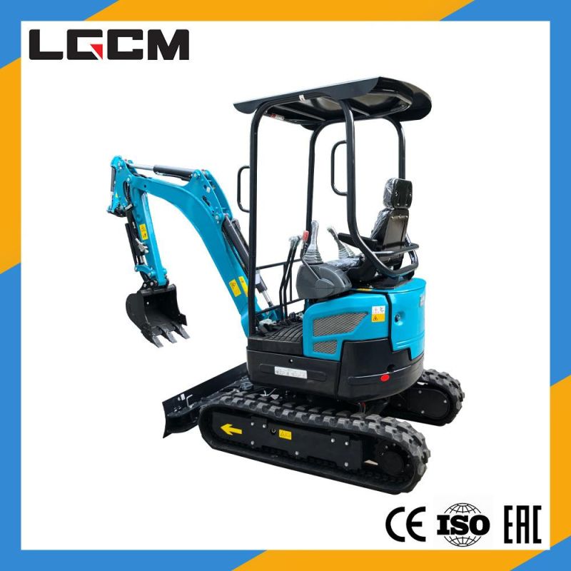 Lgcm Laigong Brand Mini Excavator 2ton Hydraulic Crawler Hot Sale