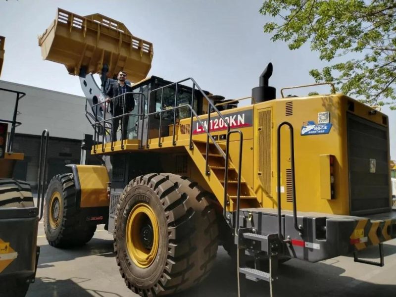 XCMG Large Cheap Price Front End Wheel Loader 12000 Kg 12ton Lw1200kn Wheel Loader with Cab