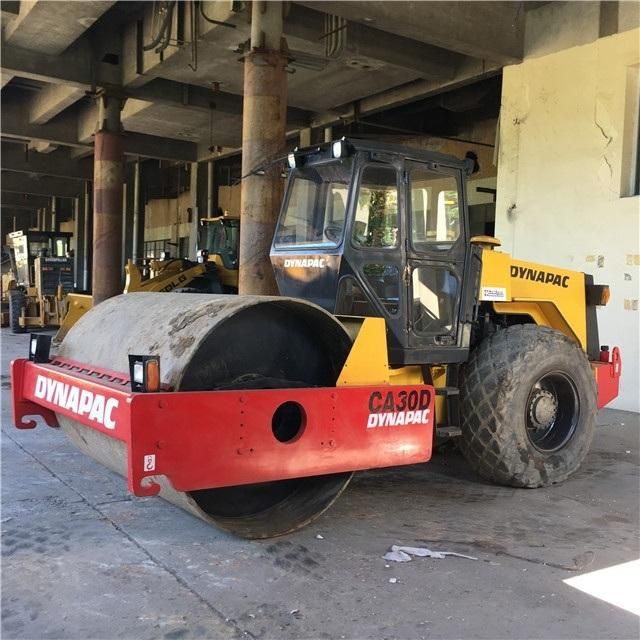 Secondhand Road Work Compacting Machine Good Condition Construction Machine 12 T 14t 15t 16t 18t 20t Single Drum Dynapac Ca25 Ca251 Ca30d Used Road Roller