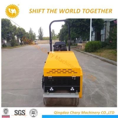 1ton Vibratory Road Roller with Double Drum