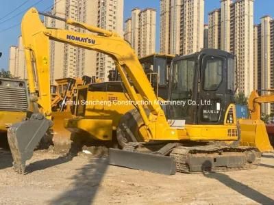 High Quality Used Komatsu Mini Crawler Excavator PC55mr Komatsu PC35