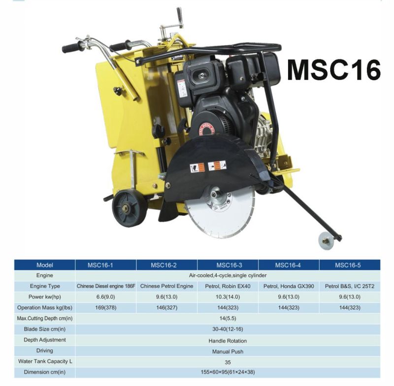 Saw Concrete Cutting Machine Concrete Cutter