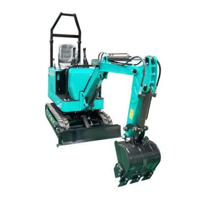 Garden Use 1 Ton Mini Digger/Diggers Excavator/Crawler Excavators with 0.025cbm Bucket Capacity