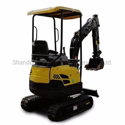 2ton Mini Digger Excavator Mini Excavator Hydraulic Excavators with CE