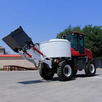 Easy Small Self-Loading Concrete Mixer Truck
