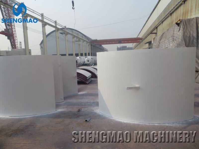 Concrete Batching Mixing Station Two Shaft Concrete Mixer 90m3/H