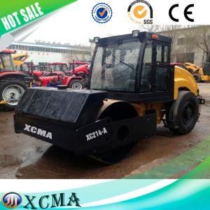 China 14 Vibratory Single Drum Road Roller Vibrator Compactor for Sale