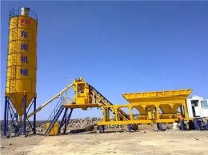 Factory Yhzs35 Mobile Concrete Mixing Plant Price