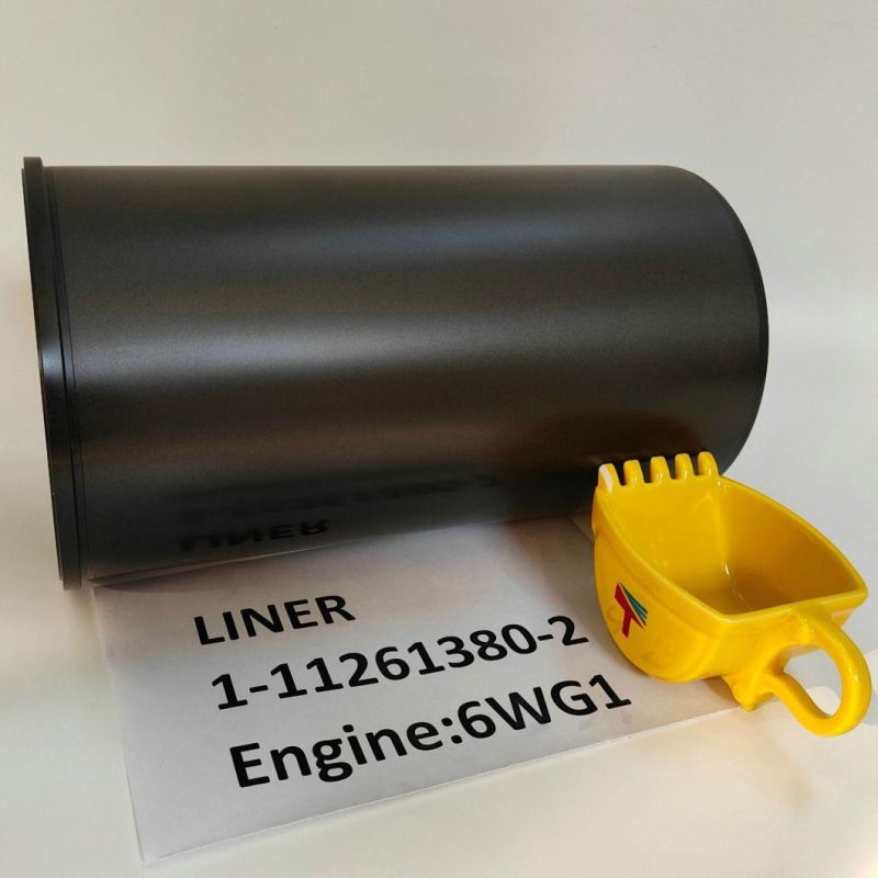 Machinery Engine Cylinder Liner 1112613802 1-11261380-2 for Excavator Zx470h Engine 6wg1