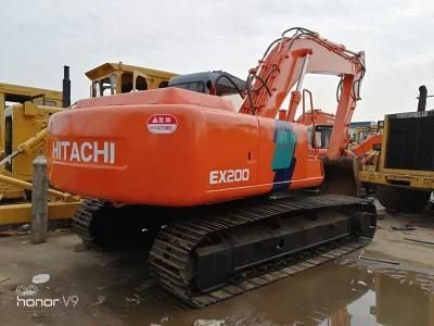 Used Hitachi Ex200-3 Hydraulic Excavator Original Hitachi 20ton Crawler Excavator