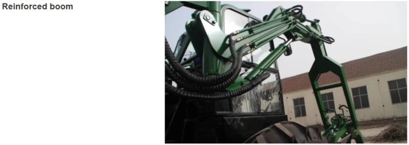 New Sugarcane Loading Machine with CE ISO Wheel Sugarcane Grab Loader