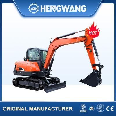 Chinese Quality Big Power Mini Excavator with Big Bucket